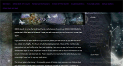 Desktop Screenshot of ooakdollart.com